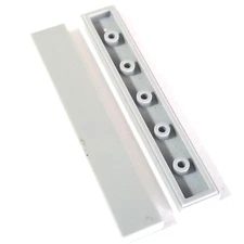 2X LEGO Part 6636 1x6 Tile Light Bluish Gray LOT OF 2