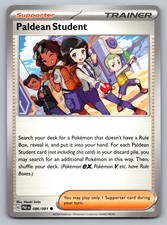 Pokemon TCG SV: Paldean Fates Paldean Student 086/091