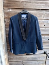 Jacke Blazer lang marineblau und schwarz - Cl...