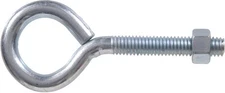 The Hillman Group 513 Eyebolts with Nuts, 3/16 x 2-Inch, 10-Pack