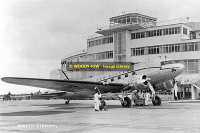 rp12841 - Aer Lingus Plane at Dublin Airport , Ireland - print 6x4
