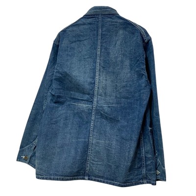 Kaptain Sunshine Denim Chore Jacket Indigo Size M Used