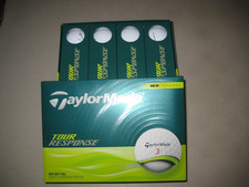 1 dozen BRAND NEW Taylor Made Tour Response golf balls white