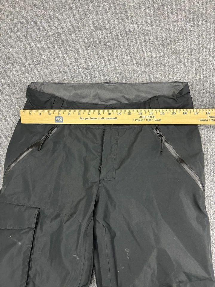 Pantalones de nieve Dakine para mujer medianos negros Gore-Tex aislados esquí snowboard carga Foto 3 de 4