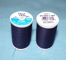 Dual Duty All Purpose XP Thread, 500 Yards, Navy Blue 4900 
