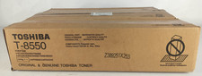 Lot of 3 New Genuine Toshiba T-8550 Black Toner eStudio 520 523 655 656 720