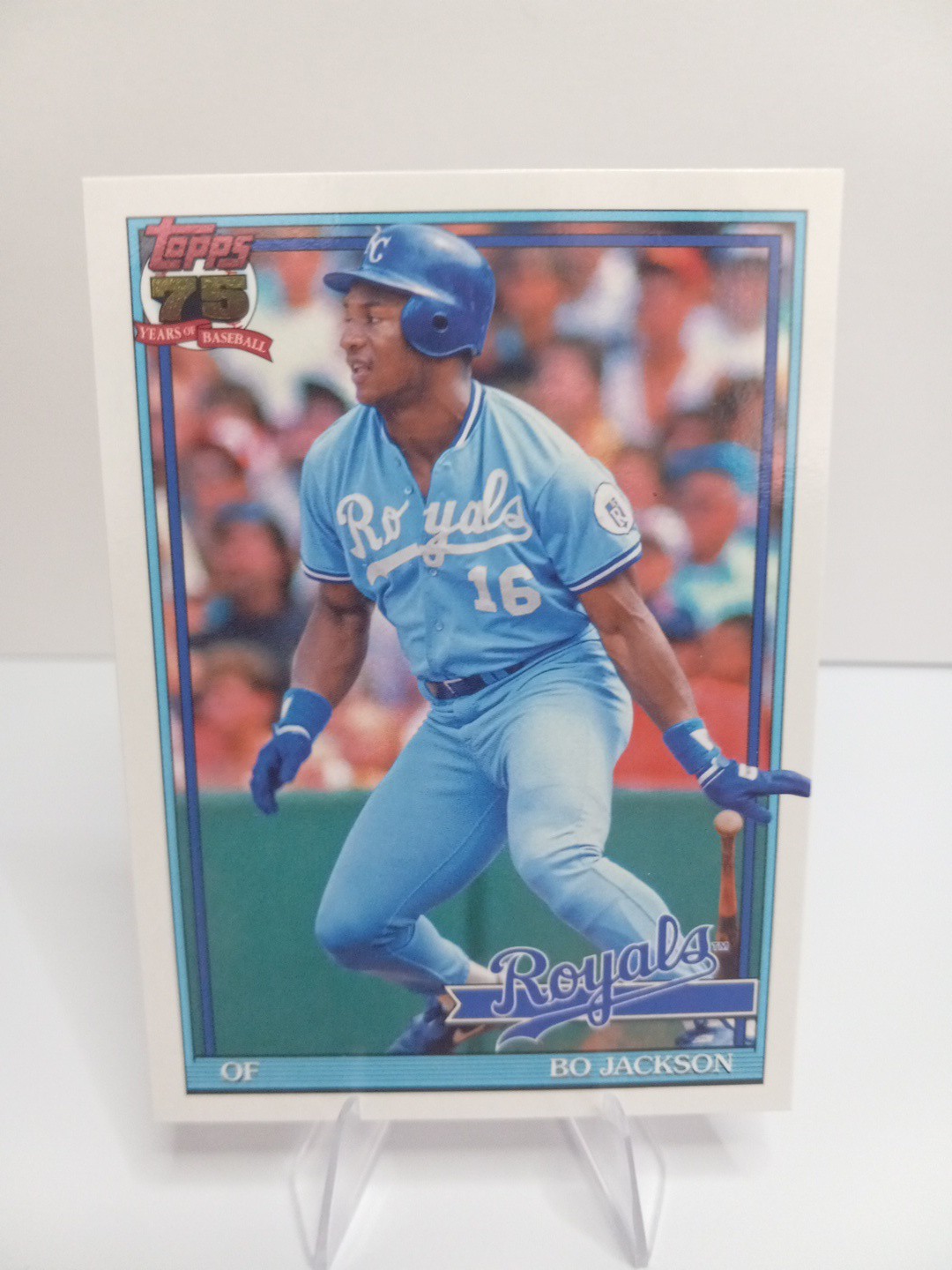 Bo Jackson 2026 Topps Series 1 1991 75th Anniversary  #T91-29 SP Royals