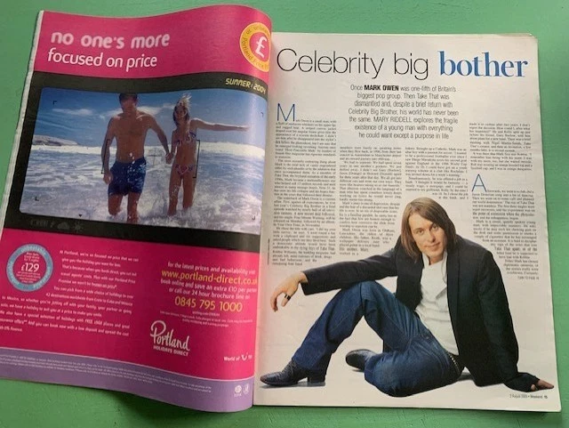 WEEKEND mag 02-August-2003 RICHARD CHAMBERLAIN Rachel Hunter Take That Mark Owen - Image 4 of 4