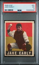 1948 LEAF #61 JAKE EARLY PSA 5