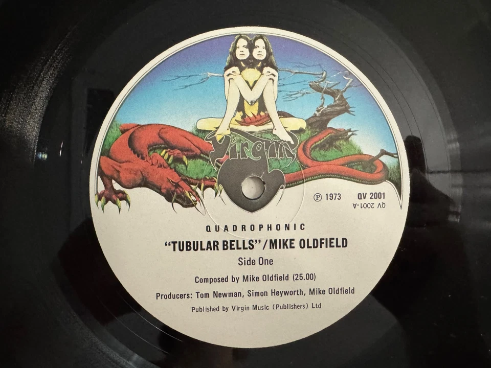 Mike Oldfield "Tubular Bells" LP - UK Press Virgin QV 2001 VG++ - Image 3 of 4