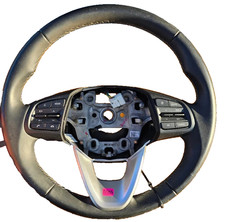 2020-2022 HYUNDAI VENUE DRIVER STEERING WHEEL W/SWITCHES OEM.