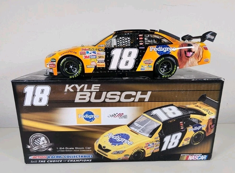 Kyle Busch Diecast Racing Cars 1:24 2008 Vehicle Year for sale | eBay