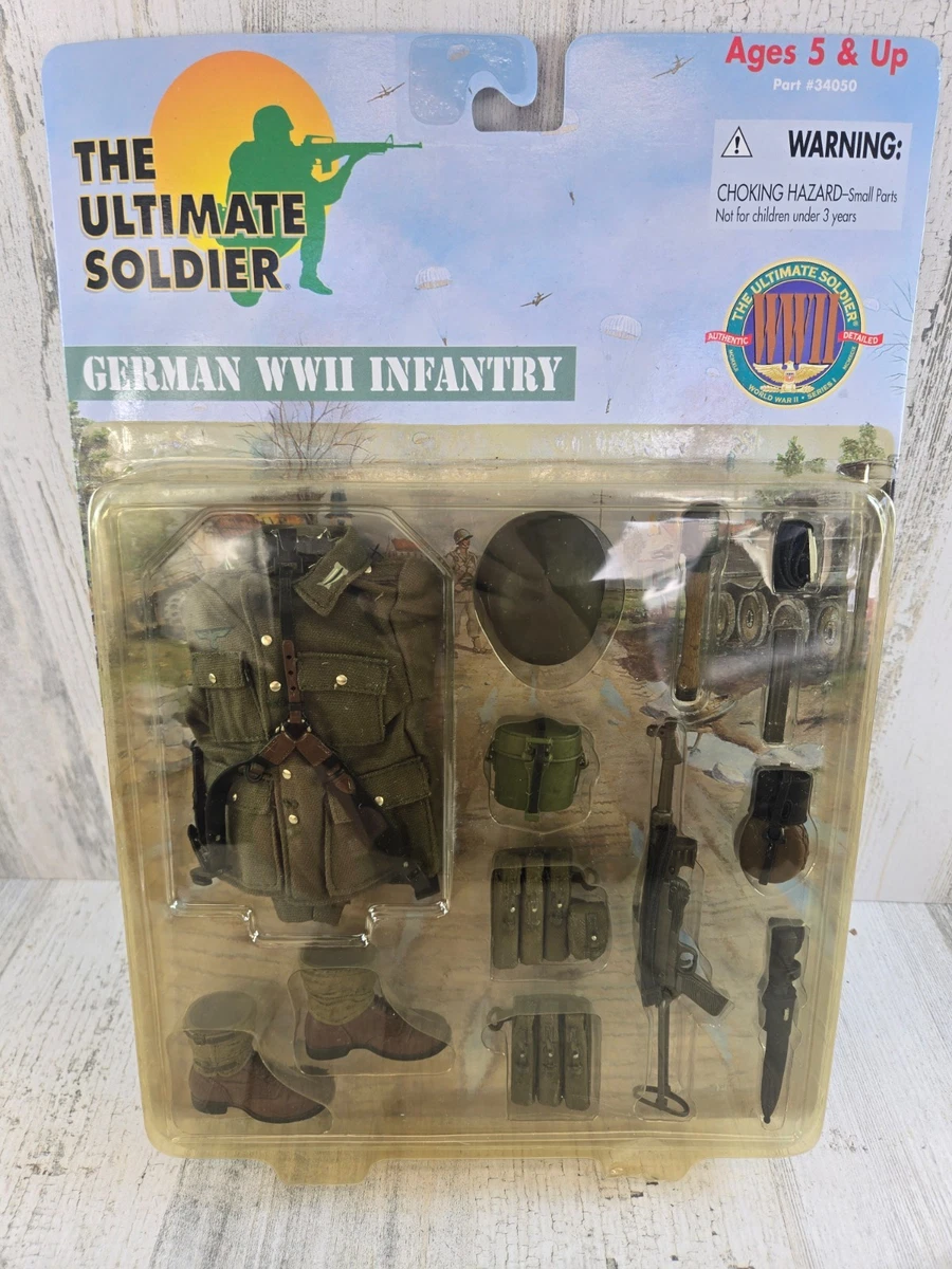 21st Century Toys Action Figures German Soldier & Accessories for