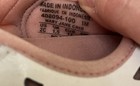 NIKE SWOOSH WHITE MARY JANES BABY CRIB SHOES FLOWERS On SOLES Worn Briefly SZ 2c — photo 7