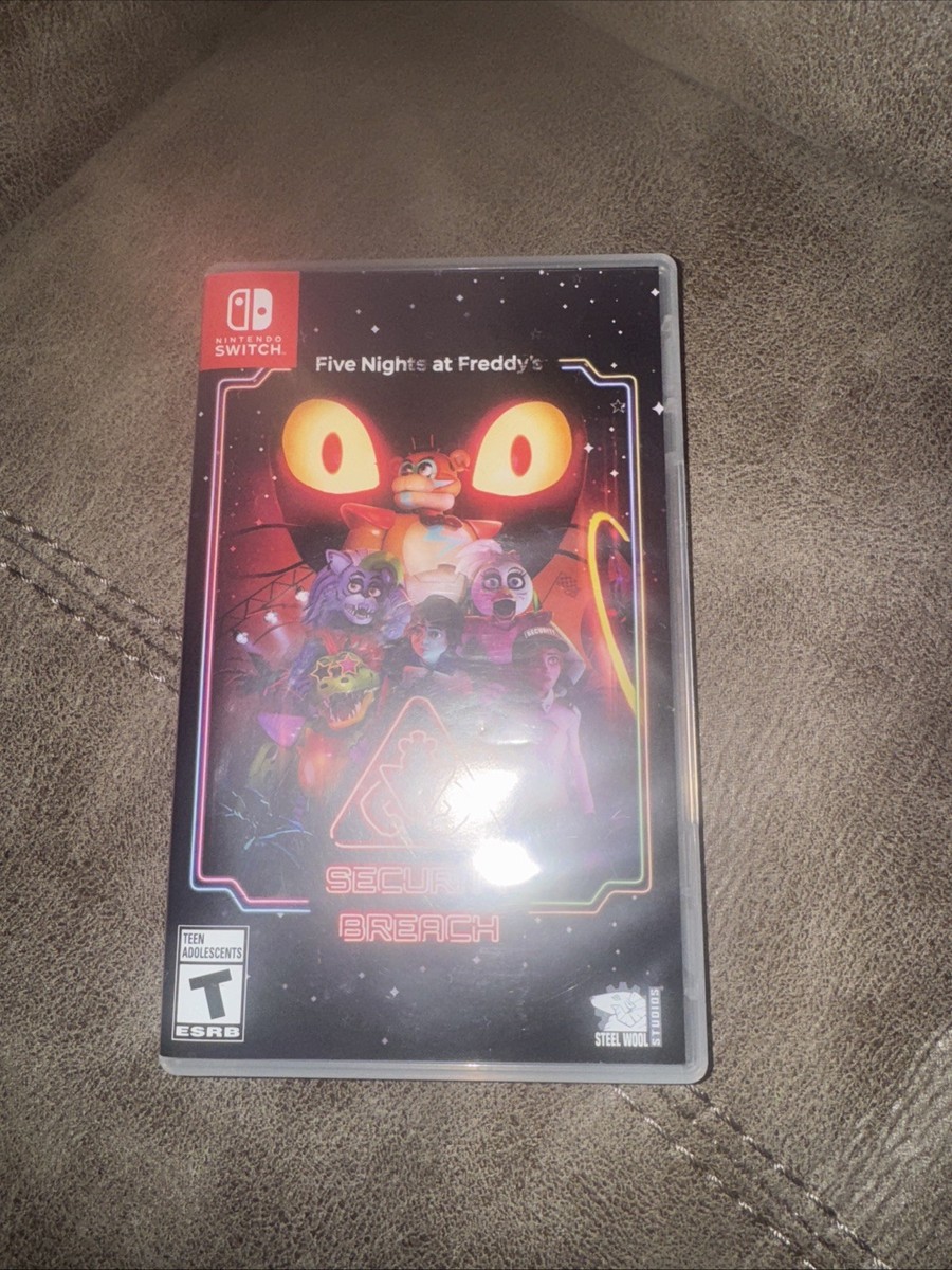 Five Nights at Freddy's: Security Breach Nintendo Switch CASE ONLY