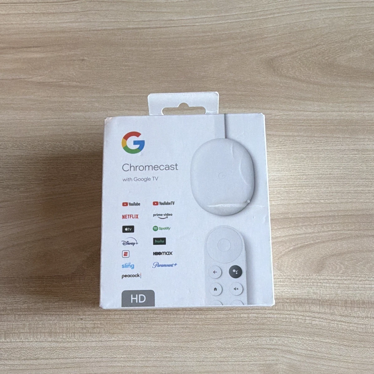 Google Chromecast with Google TV White 2160p Google Assistant
