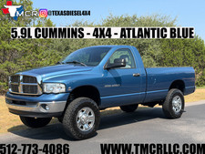 2004 Dodge Ram 2500 4x4 - Atlantic Blue - 5.9l Cummins Turbo Diesel