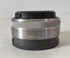 Sony E 16mm f/2.8 Wide Angle Lens for Sony E-mount Cameras SEL16F28 w/2 Filters