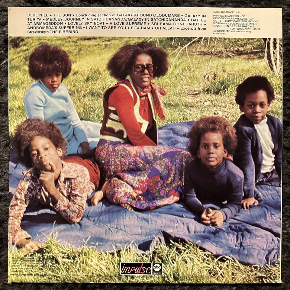 Alice Coltrane Reflection On Creation And Space Quad Vinyl 2LP 1973 Impulse! - Image 2 of 4