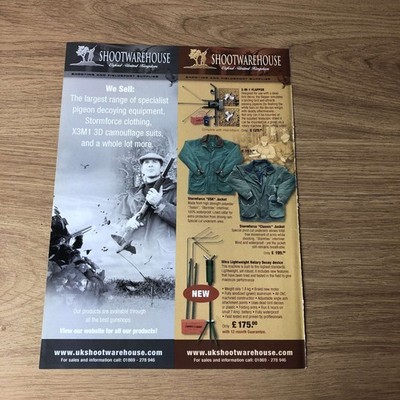 GUNS80 MAGAZINE ADVERT 12X9 THE NATIONAL GAMEKEEPERS' ORGANISATION