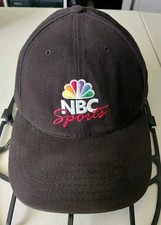 NBC Sports Hat Mens Strapback Black Adjustable American Needle Made in USA