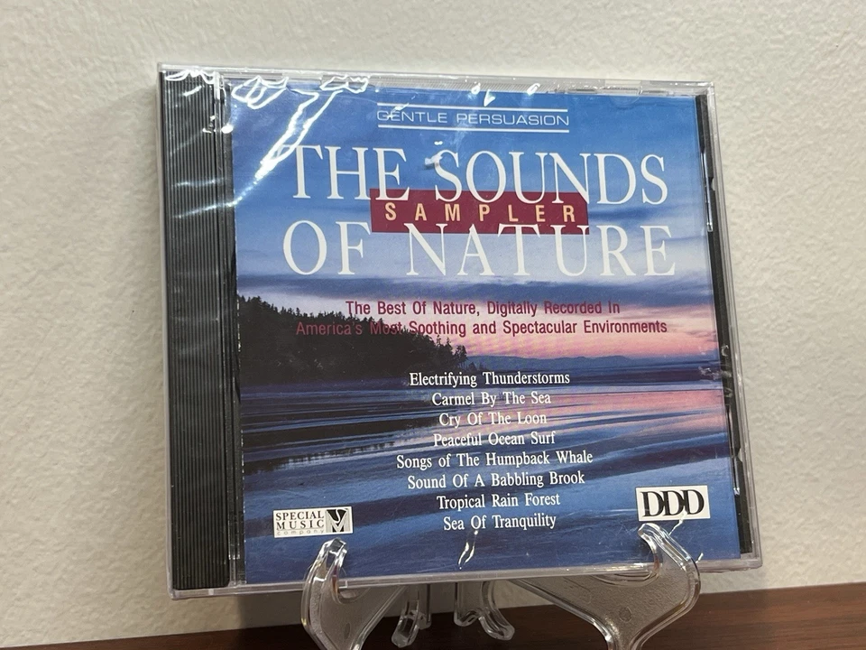 The Sounds of Nature : Gentle Persuasion Sampler ( Special CD, 1990 ) New Vtg ! - Image 2 of 4