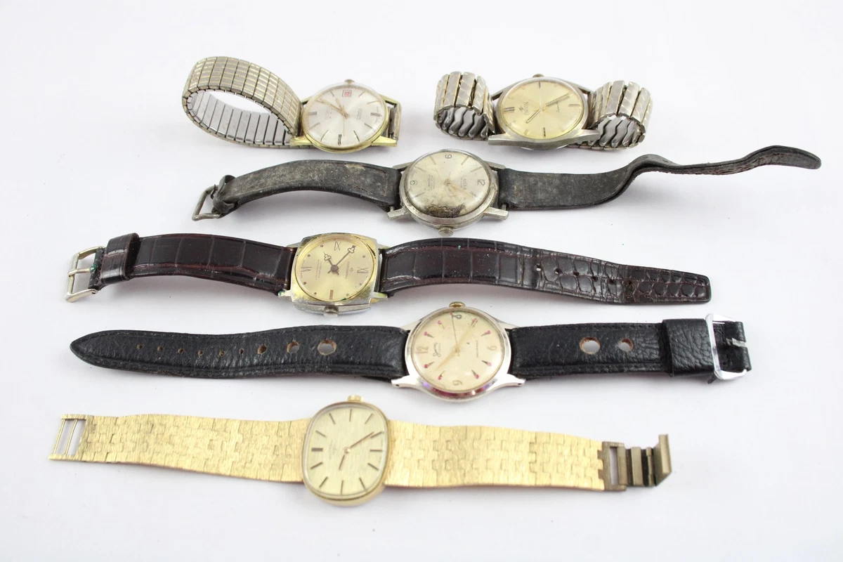 Mouvement Mécanique Vintage Ollendorff LDS – Pour Montre Bracelet – À Réparer Ou Pour Pièces
