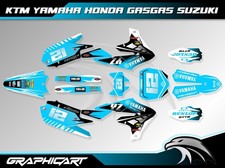 YAMAHA YZ 250F 450F 2006-2009 GRAPHICS KIT DECALS 250 450 F DECO YZ250F YZ450F