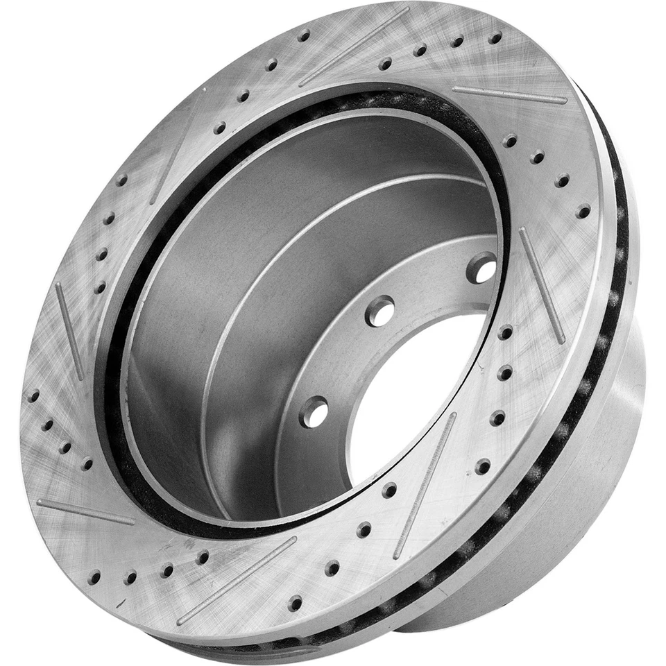 Rear  Brake Disc for Chevy Chevrolet Silverado 3500 HD GMC Sierra 2011-2019 - Image 3 of 4
