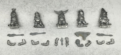 Games Workshop - WH40k ''Rogue Trader'' Space Dwarf Warlord & Retinue - Metal OOP