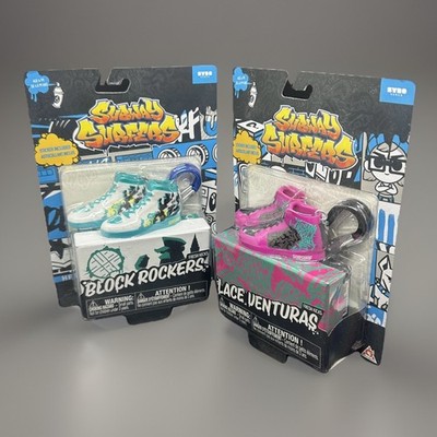 *Lot of 2* Subway Surfers Fresh Kicks Sneakers Lace Venturas & Block Rockers NEW