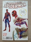 AMAZING SPIDER-MAN #1_NEAR MINT_ALEX ROSS EXCLUSIVE 1:20 RATIO DESIGN VARIANT!