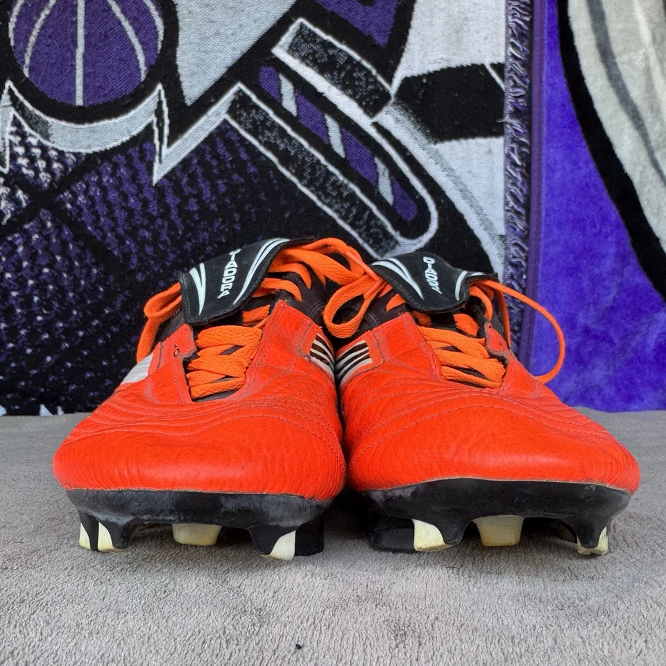 Talla 11 - Diadora Kobra LT Botas de Fútbol Raras FG Cuero Botines de Fútbol Foto 3 de 4