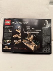 LEGO ARCHITECTURE - FALLINGWATER 21005 COMPLETE WITH ORIGINAL MANUAL AND BOX