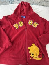 Vintage 90s Winnie The Pooh Fleece Sweater hoodie Size 1X EB1