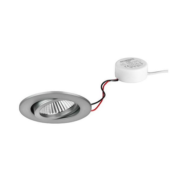 Led-Einbaustrahler-Set BB03 Mit Rund-Konverter, IP20, Rund, 230V, 6W 3000K 640Lm-image
