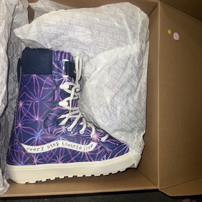 Vans Hi-Standard LL DX Pro Snowboard Boots Men s 9.5 Mike Rav Pro Model Purple