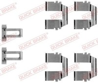 Quick Brake 109-1233 ZubehöRsatz, Bremsscheiben-Belag FüR Ford, Seat, VW