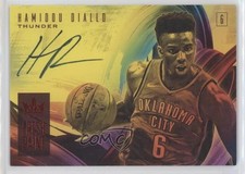 2018 Panini Court Kings Fresh Paint Ruby 62/99 Hamidou Diallo #FP-HDL Auto 5xx
