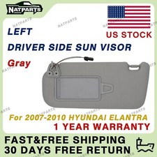 Left Driver Side Sun Visor Wlight For Hyundai Elantra 2007-2010 852012h0208m Left Driver Side Sun Visor Wlight For Hyundai Elantra 2007-2010 852012h0208m