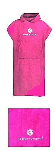 SURF STATE CHANGING ROBE COAT MICROFIBRE TOWEL BEACH PONCHO SWIM KIDS ADULTS SIZ - Picture 13 of 26