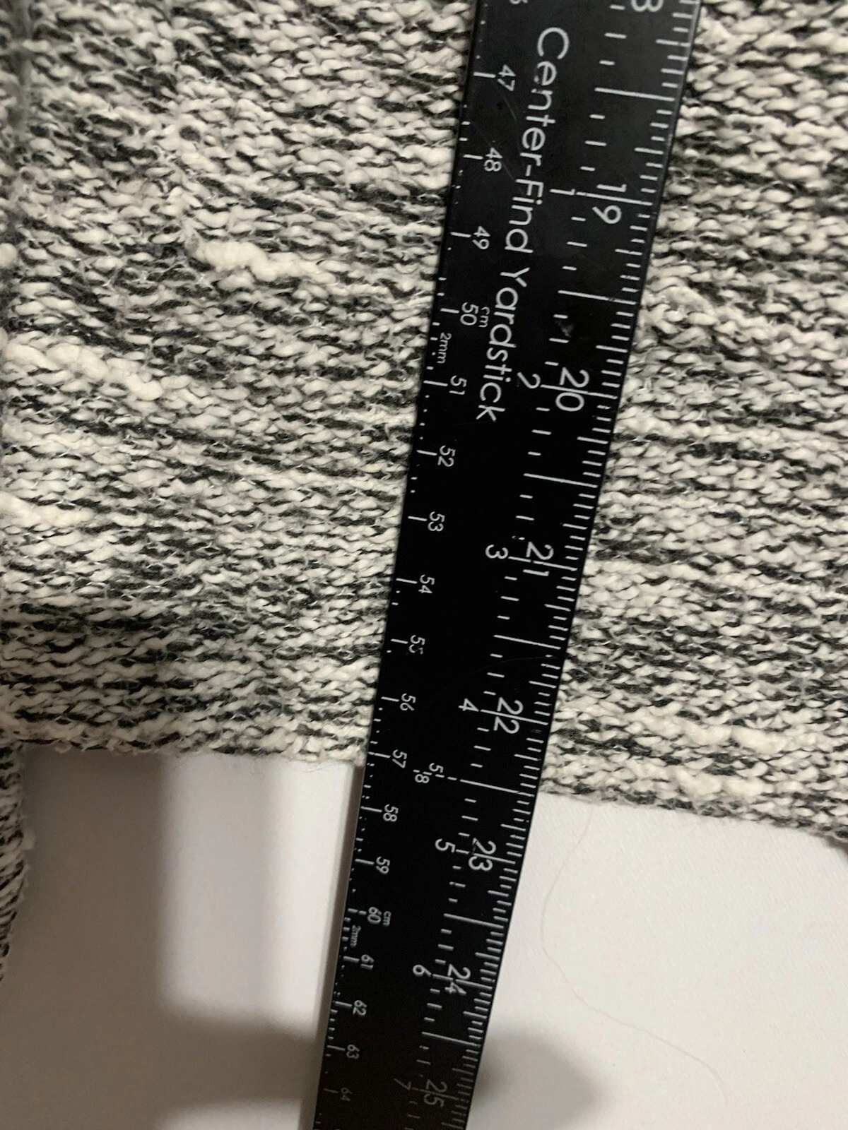 VETEMENTS Felpa donna J Crew grigia con cappuccio e zip intera taglia XS tasche