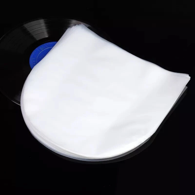 50-100X Sleeves Inner LP Music Durable 7" 12" Vinyl Record Plastic Record Cover
