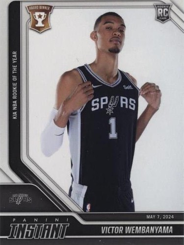 Victor Wembanyama 2023-24 Panini Instant Rookie of the Year #544