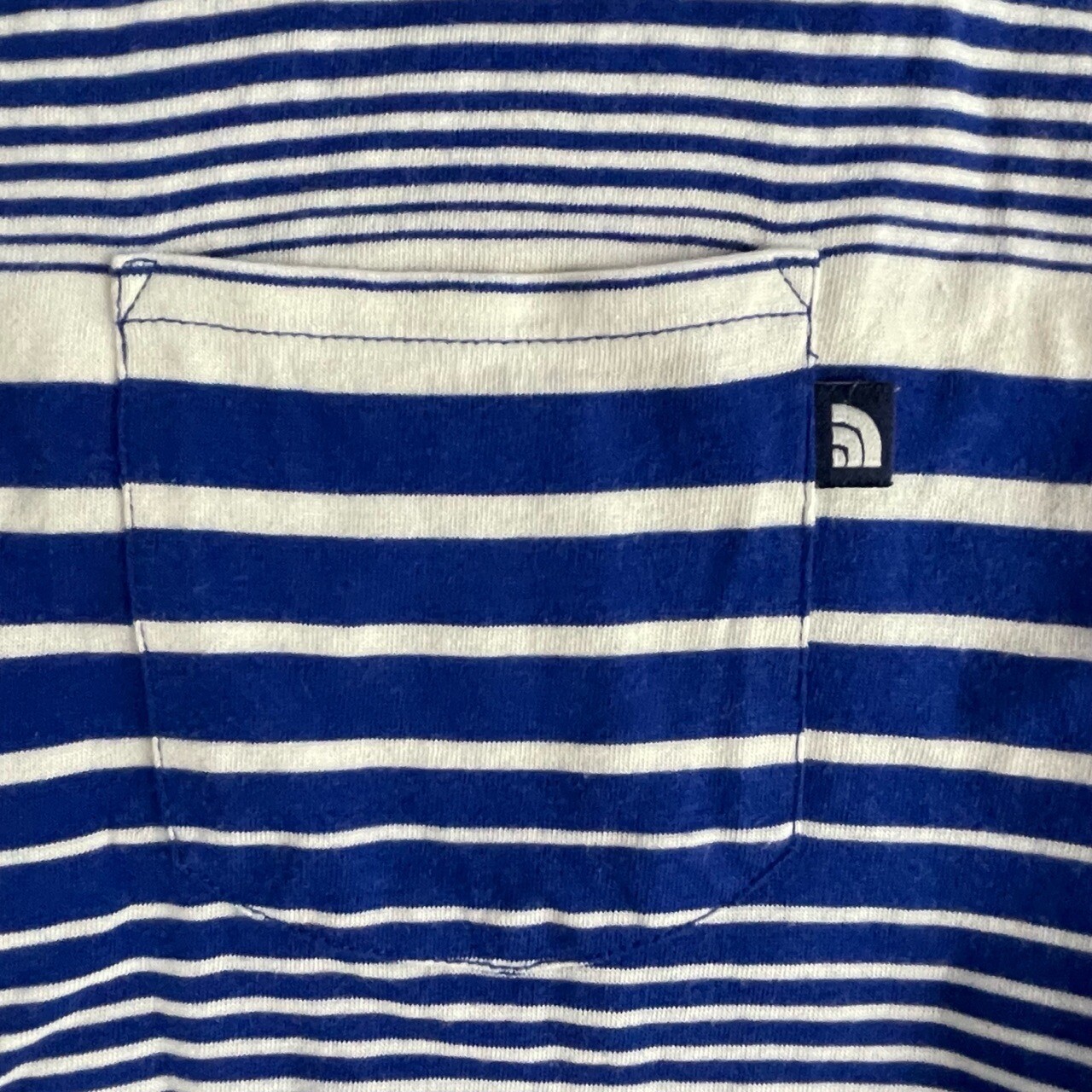 The North Face Blue White Striped Scoop Neck Kambra Dress Waist Tie Size XL thumbnail 9