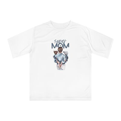 Super Mom Performance T-Shirt, Gift for Moms, Fitness Shirt, Mothers Day  Gift