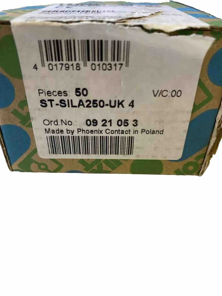 50x Phoenix Contact 0921053 Sicherungsstecker ST-SILA250-UK 4 STSILA250UK4 - Bild 4 von 4