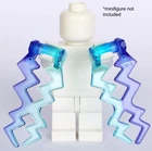 LEGO Star Wars Force Lightning Bolts Part Trans-Light Blue 2x Palpatine Sith
