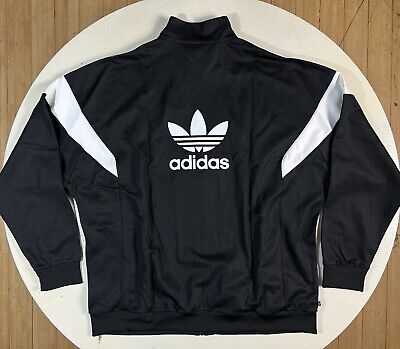 RARE Black adidas Originals Men's XL Beckenbauer FB Men's TT RARE Black adidas Originals Men's XL Beckenbauer FB Men's TT