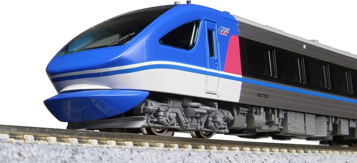 KATO N Gauge Chizukyu HOT7000 Series Super Hakuto 6-car set 10